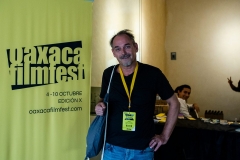 me in the office of the festival